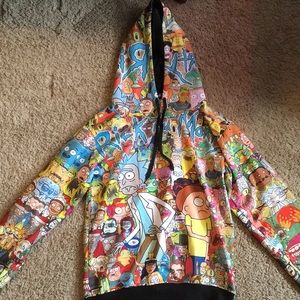 Rick and morty hoodie